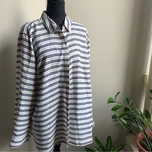 5/$20 💖 Talbots Striped Button Down Shirt
